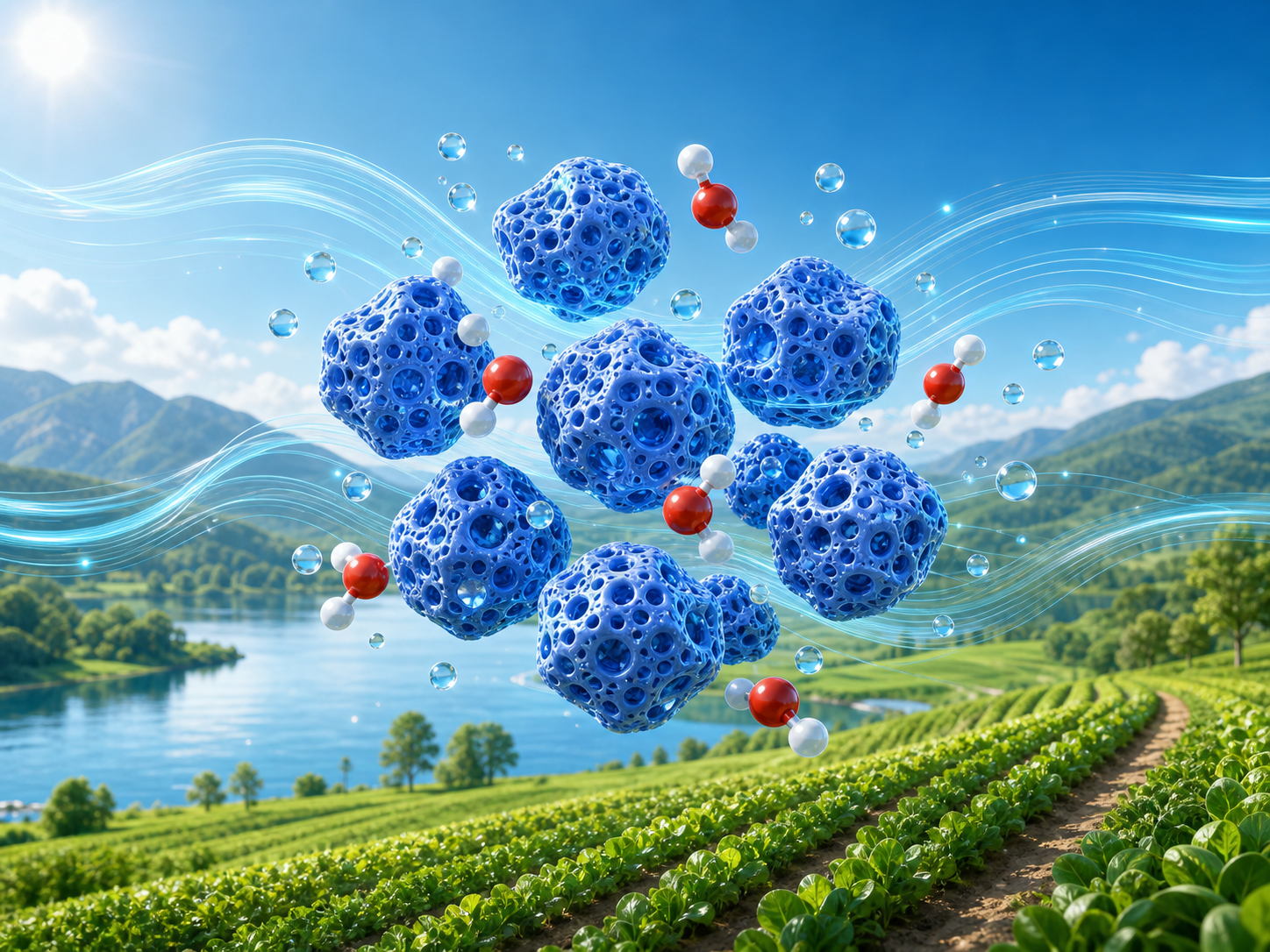 Generated water-energy nexus illustration based on the reference concept